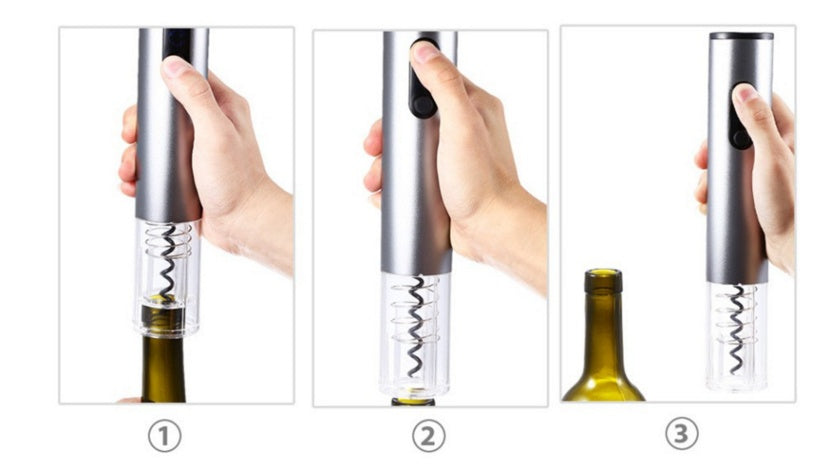 Abridor elétrico automático de garrafas de vinho tinto
