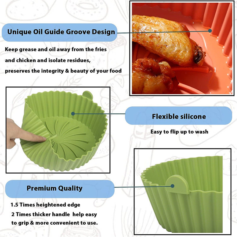 Air Fryer Non-Stick Silicone Base-Radial Crisp