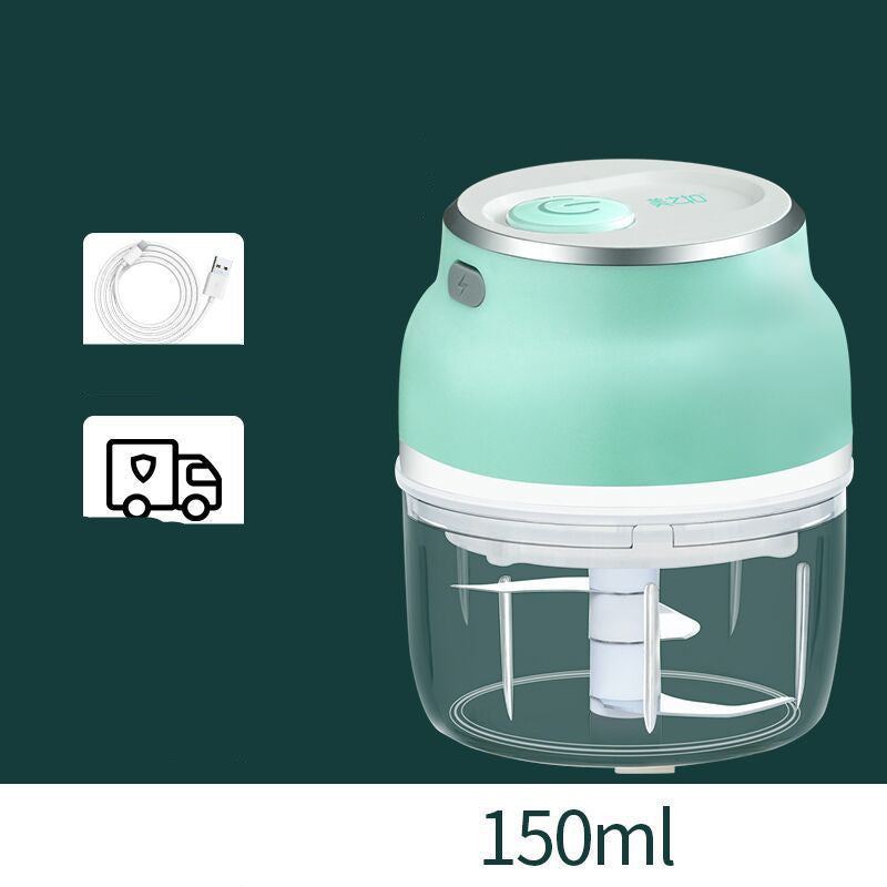 Mini cortador de alho elétrico portátil -  picador de alimentos