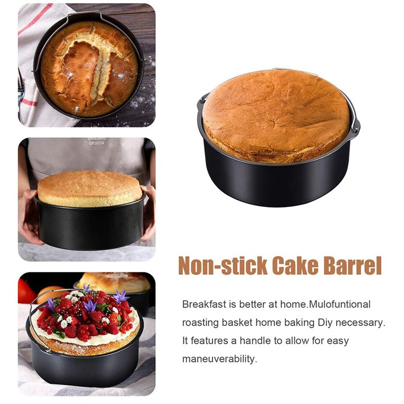 Air Fryers Accessories - 7 Piece Silicone Grill