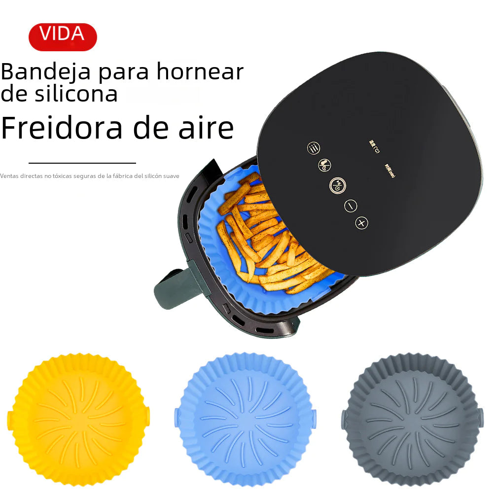 02 Deluxe Air Fryer Non-Stick Silicone Base -Radial Crisp