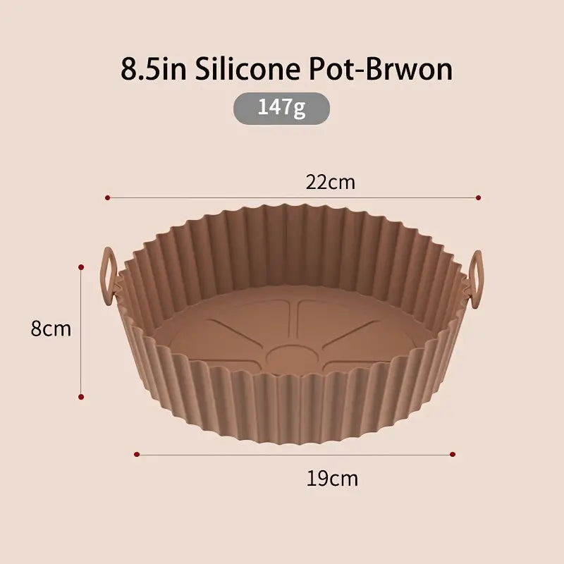 Air Fryer Non-Stick Silicone Base  - Wavy Liner