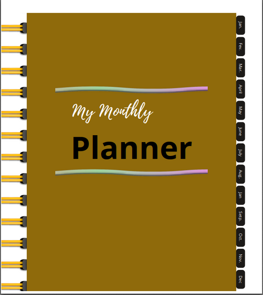 My Monthly Planner