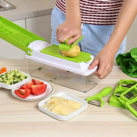 12-Piece Multi-Functional Vegetable Cutter Set
