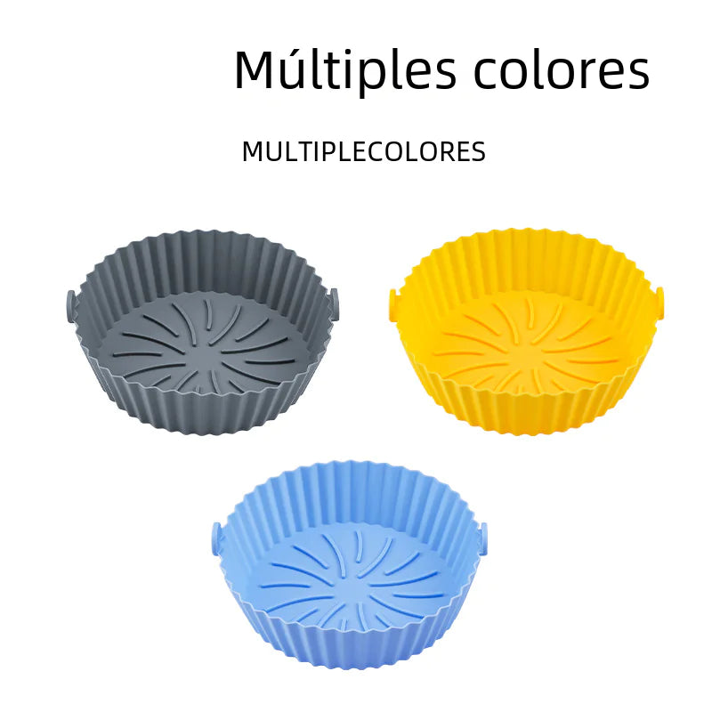 02 Deluxe Air Fryer Non-Stick Silicone Base -Radial Crisp